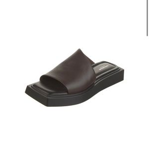 Vagabond Shoemakers Leather Slides